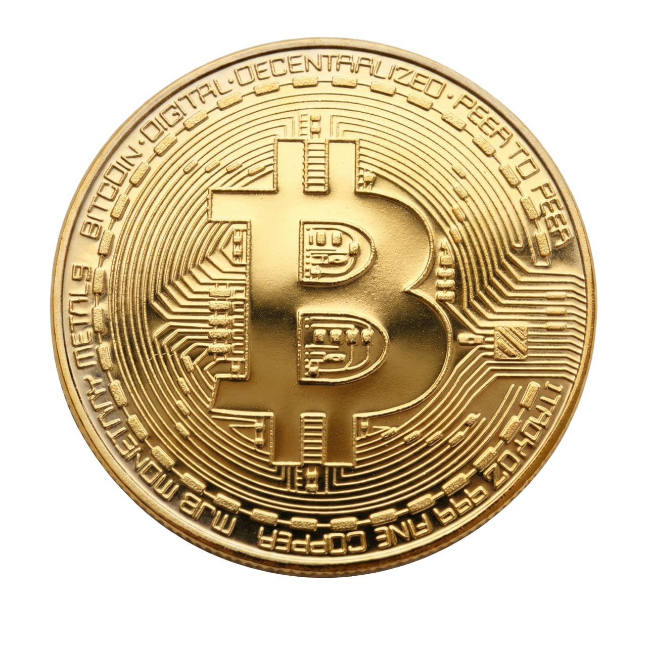 TRUMP FIRST EDITION GOLD BITCOIN COIN